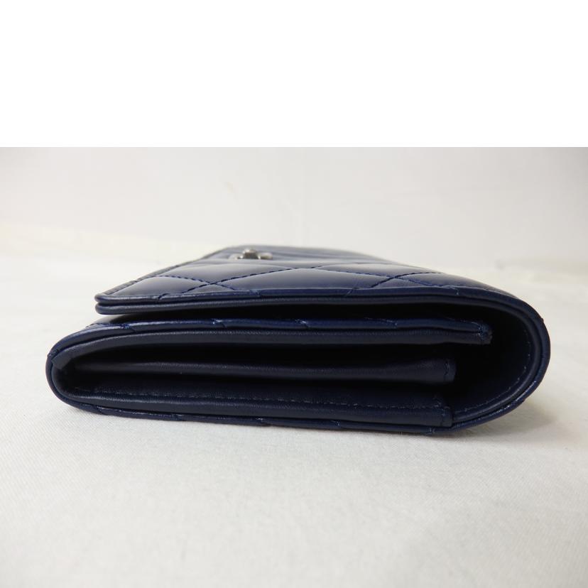 CHANEL シャネル/マトラッセ/ボーイシャネル/長財布/青系//207*****/ABランク/84