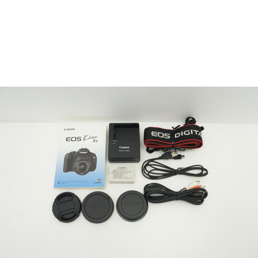 Canon キャノン/デジタル一眼/Kiss X5 Wズームキット/Kiss X5 Wズームキット//091025001154/BCランク/75