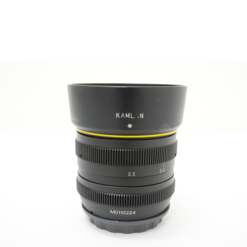 KamLan カムラン/50mm単焦点レンズ/50mm F1.1//M0110224/ABランク/88