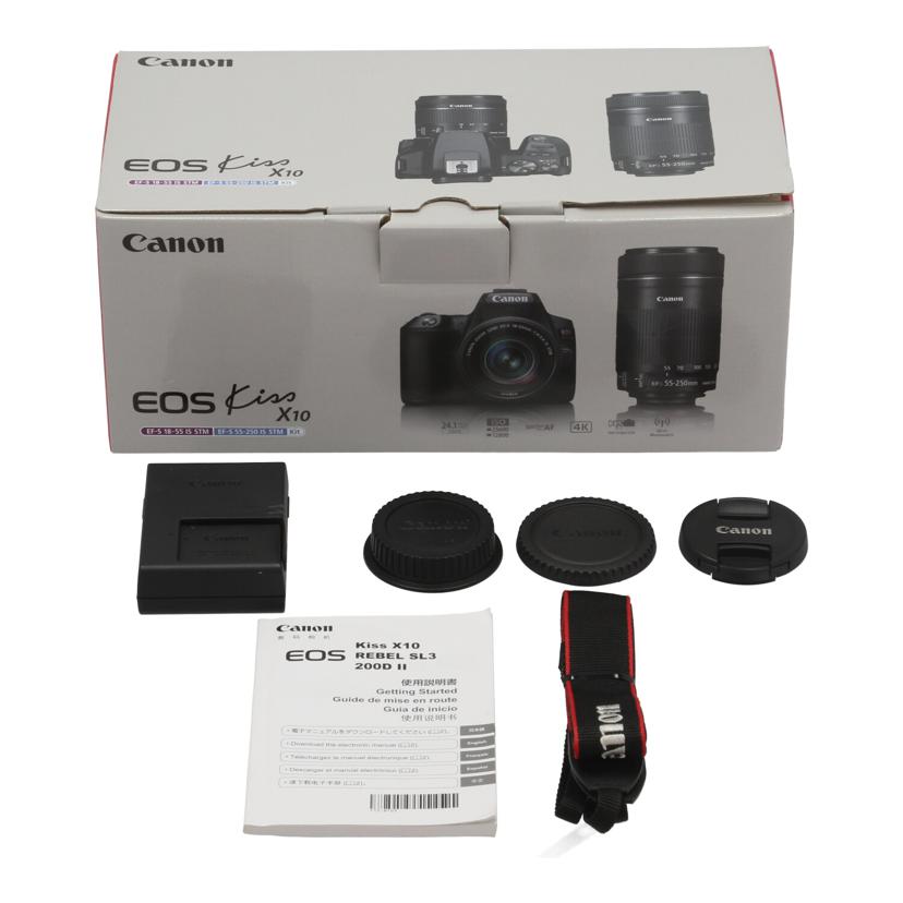 Canon キヤノン /デジタル一眼 ダブルズームキット/EOS Kiss X10 ダブルズームキット//361074008700/Bランク/63