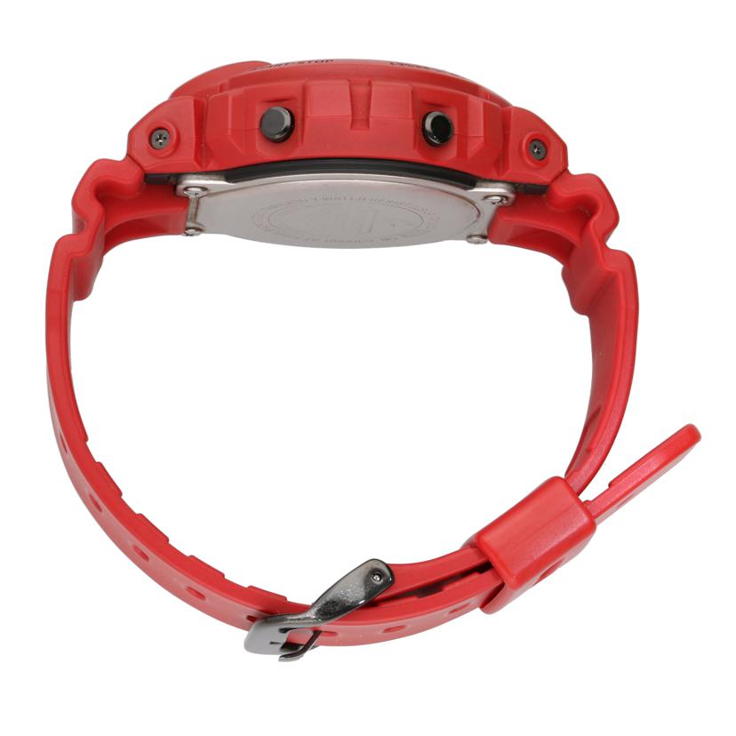 G-SHOCK カシオ/バーニングレッド/ソーラー腕時計/三つ目/GW-6900RD//202*****/Aランク/37