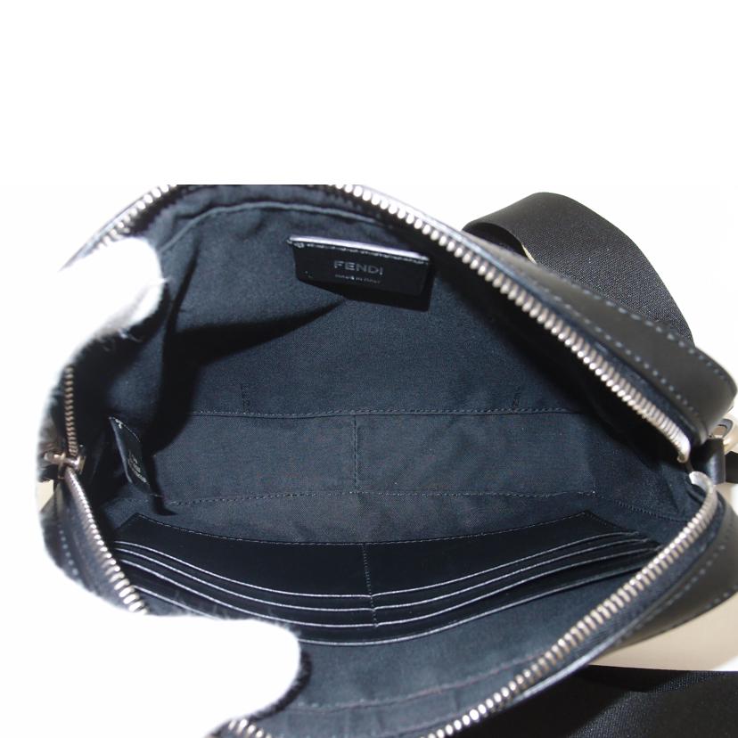 FENDI フェンディ/ダイアゴナルカメラショルダー/ブラック/7M0286//Aランク/69
