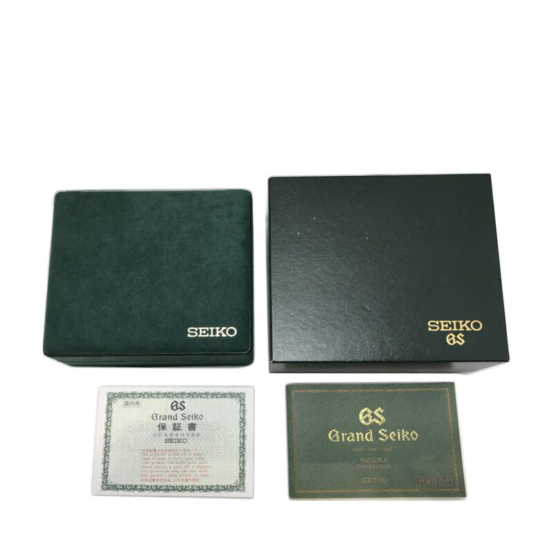 SEIKO セイコー/GS K18無垢ケース クォーツ/9581-7010//340***/ABランク/51