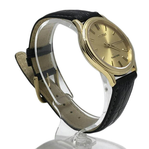 SEIKO セイコー/GS K18無垢ケース クォーツ/9581-7010//340***/ABランク/51