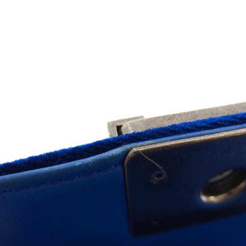 CHANEL シャネル/ボーイシャネルチェーンショルダーバッグ/ブルー/ベロア/A67085//173*****/Aランク/04