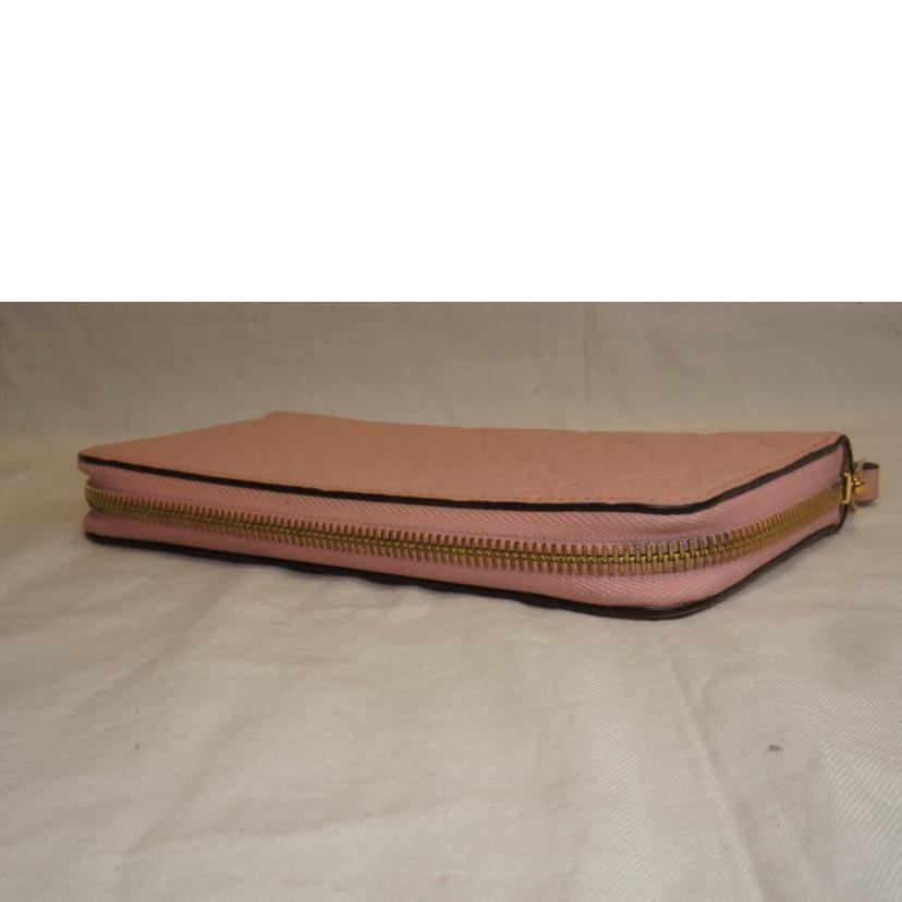 LV ルイヴィトン/ジッピーウォレット/アンプラント/ローズプードル/M64090//SP1***/Aランク/92