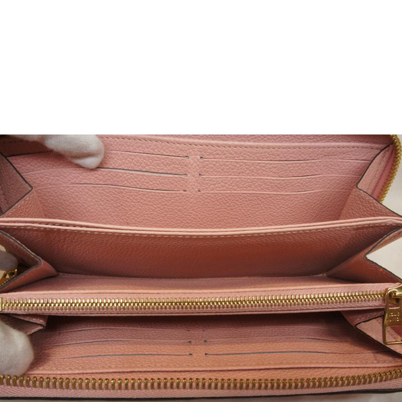 LV ルイヴィトン/ジッピーウォレット/アンプラント/ローズプードル/M64090//SP1***/Aランク/92