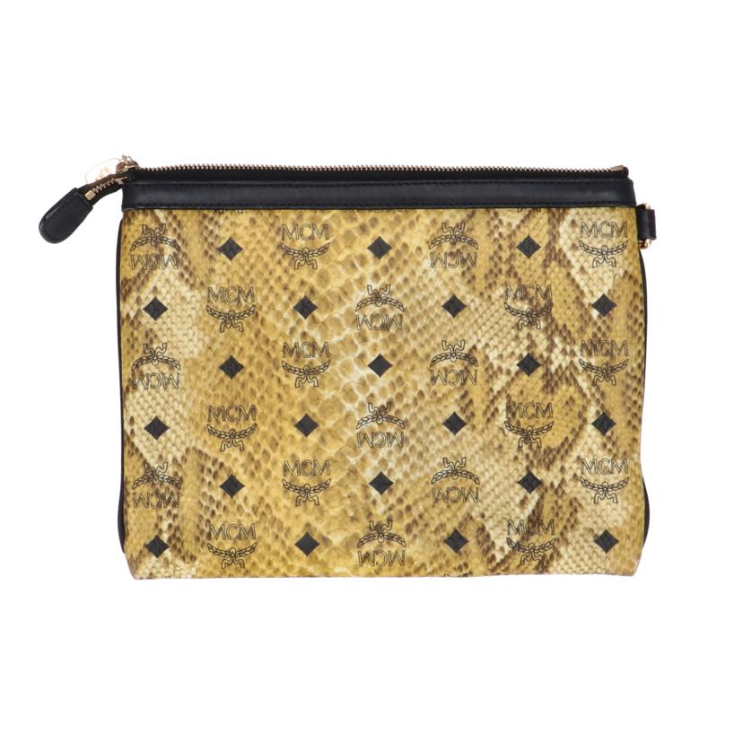 MCM エムシーエム/HAUS 2WAYトートバッグ/ポーチ付き/MWD35VG02YW001//ABランク/91