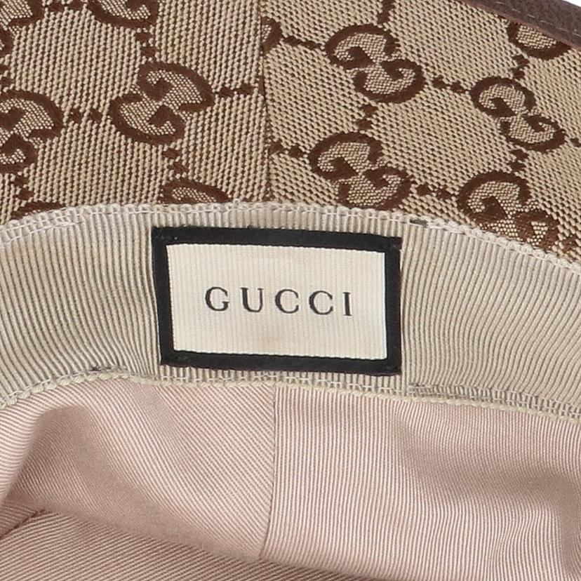 GUCCI グッチ/GGキャンバスバケットハット/735219 4HG62//サイズ:58(M)/Aランク/91