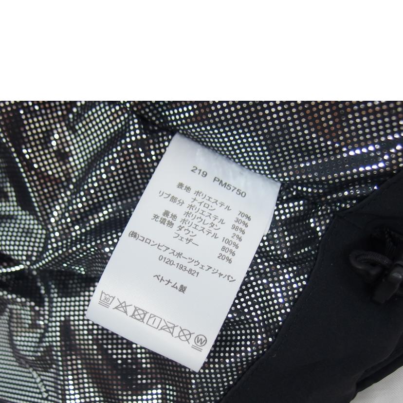 Columbia コロンビア/ダウンジャケット/ブラック/PM5750//Bランク/04