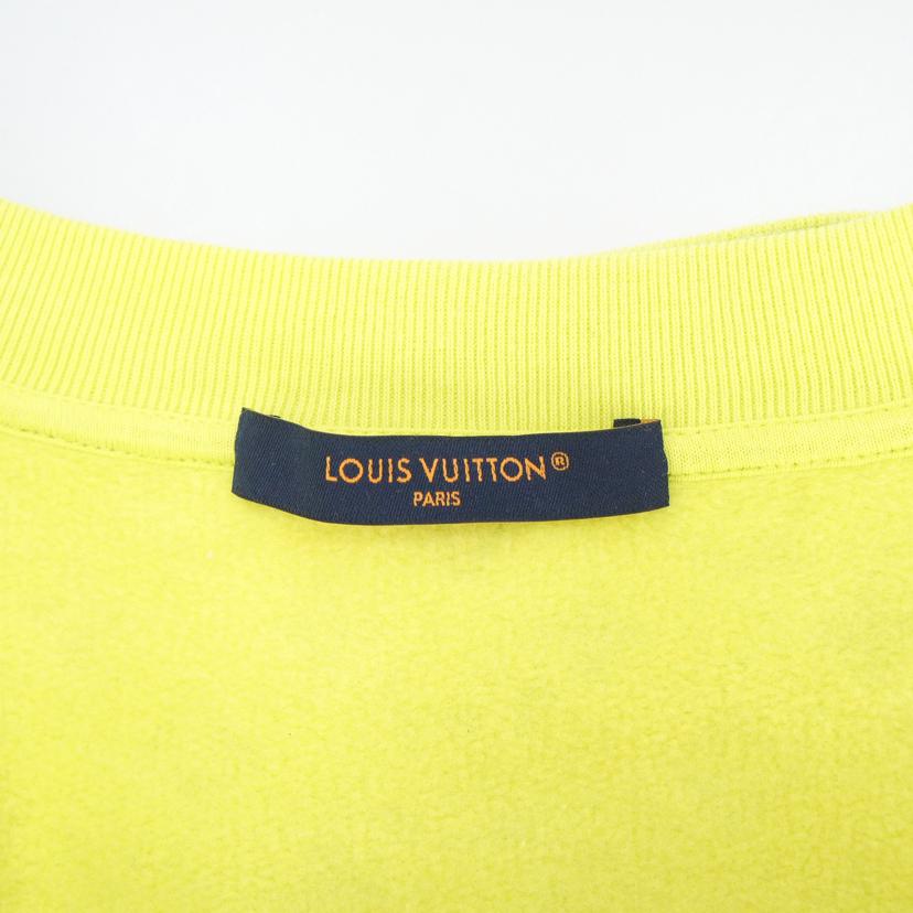 LOUIS VUITTON ルイヴィトン/LOUIS VUITTON 23SS Print Sweat Shirt ロゴ 蛍光//ABランク/78
