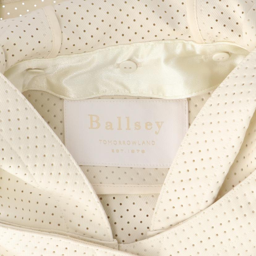 Ballsey ボールジー/パンチング トリプルクロス フーデッド ショートジレ/11-07-44-07132-420015//Sランク/24