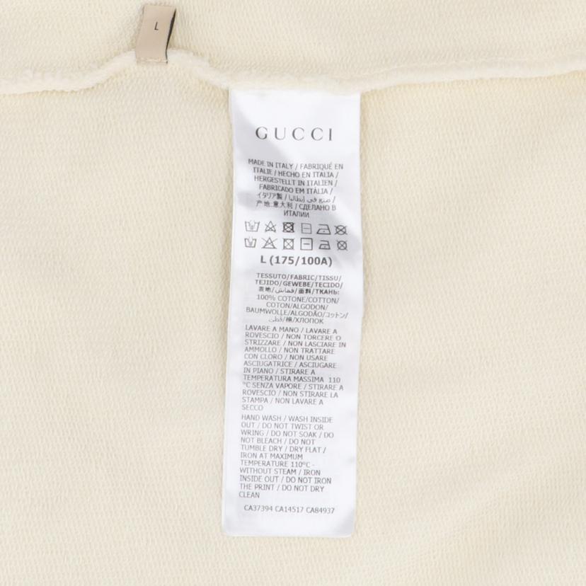 GUCCI × THE NORTH FACE グッチ×ノースフェイス/GUCCI × THE NORTH FACE トレーナー スウェット ロゴ クリーム//ABランク/78