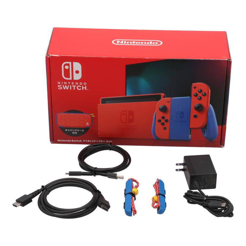 NINTENDO 任天堂 ニンテンドー /Nintendo Switch 本体 マリオレッド×ブルー/HAD-S-RAAAF//XKJ10063204642/ABランク/82