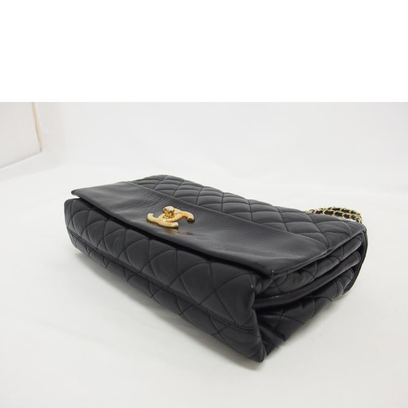 CHANEL シャネル/マトラッセマドモアゼルチェーンショルダー/ブラック//183*****/ABランク/04