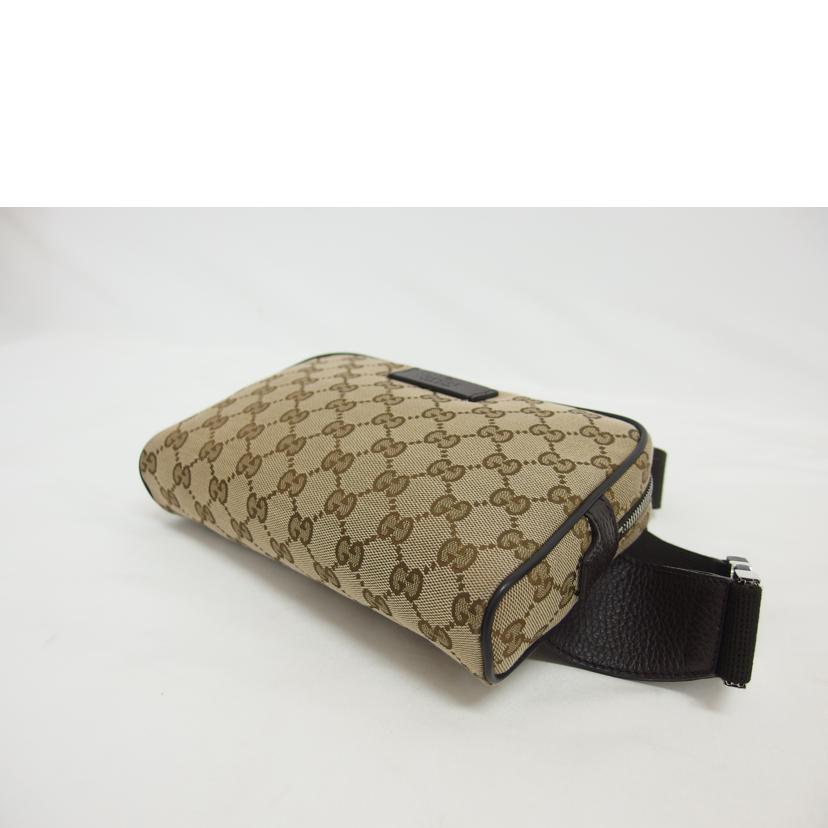 GUCCI グッチ ウエストバッグ ボディバッグ/GGキャンバス ウエストボディバッグ/449174//527***/ABランク/04