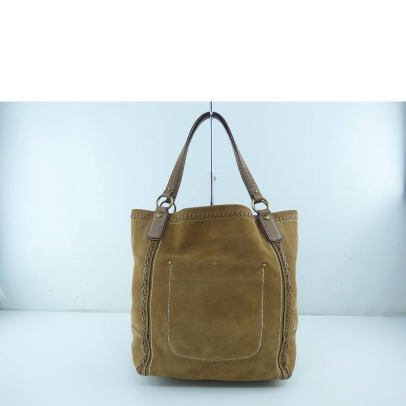 COACH コーチ/スエードトートバッグ/19024//K11**/Bランク/64
