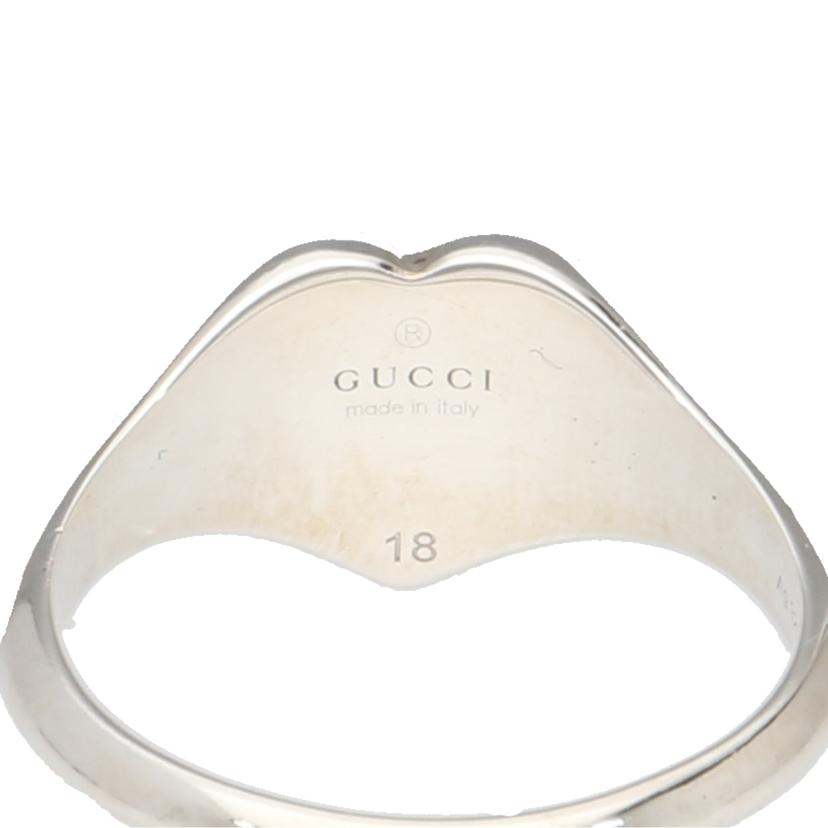 GUCCI グッチ/インターロッキングG/ハートリング/ターコイズ/サイズ:18//503FI/ABランク/91