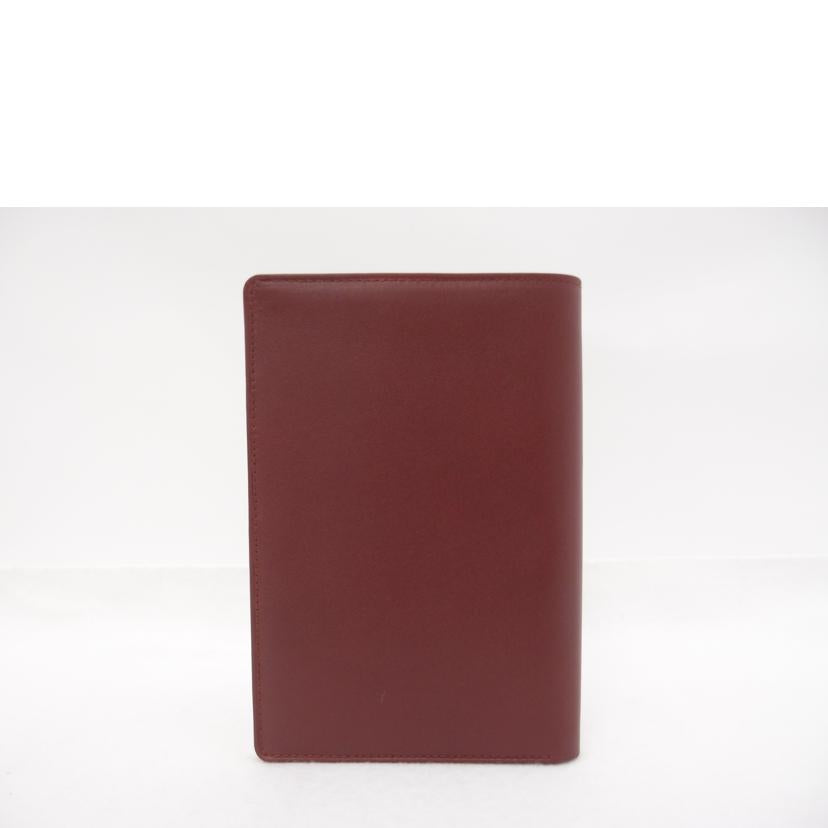 Cartier カルティエ 手帳カバー カードケース レディース メンズ/マスト パスポートケース/札入れ/ボルドー/L3000001//Aランク/69