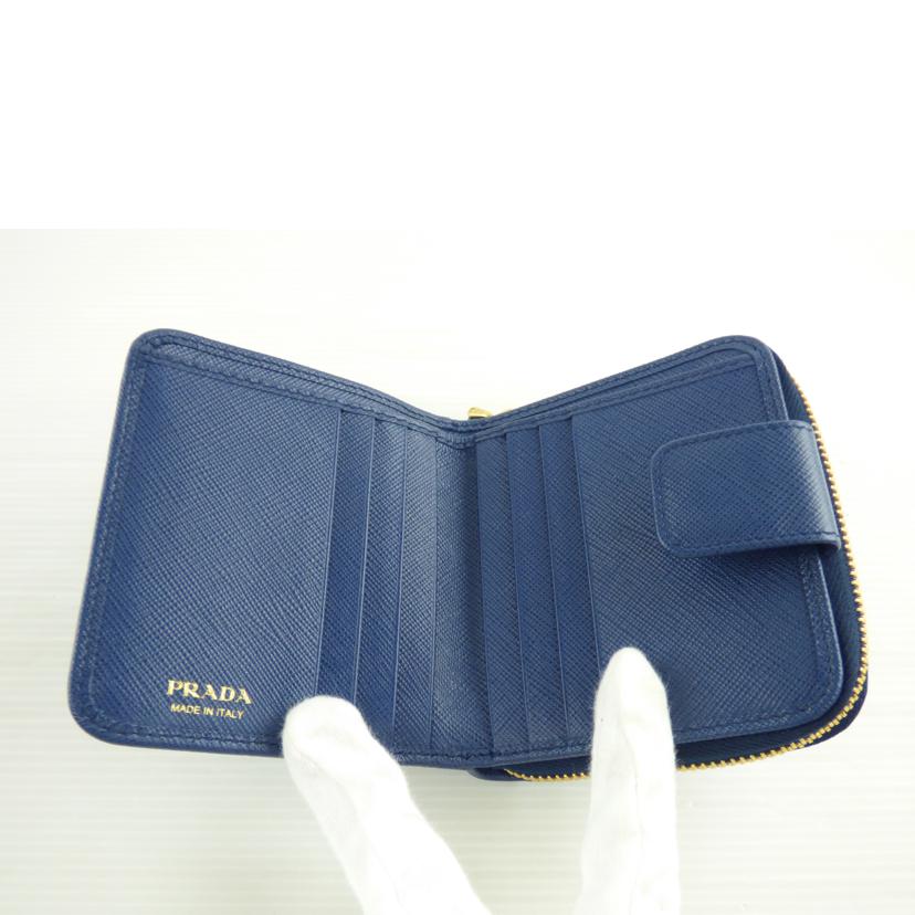 PRADA プラダ/コンパクトジップ/1ML522//Aランク/64