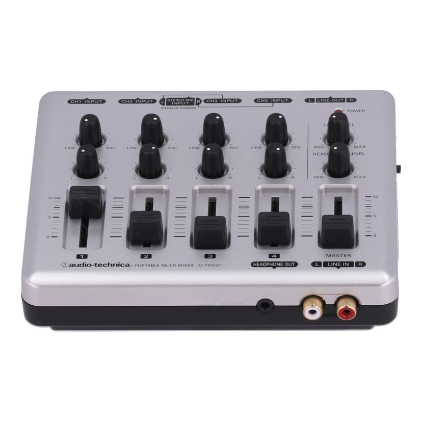 audio-technica オーディオテクニカ /ポータブルミキサー/AT-PMX5P//-/Bランク/82