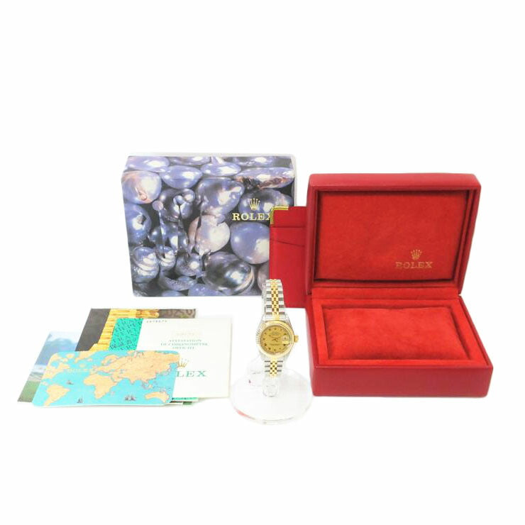 ROLEX ROLEX/レディースデイトジャスト/SS×YG/S番/69173//S87****/ABランク/88