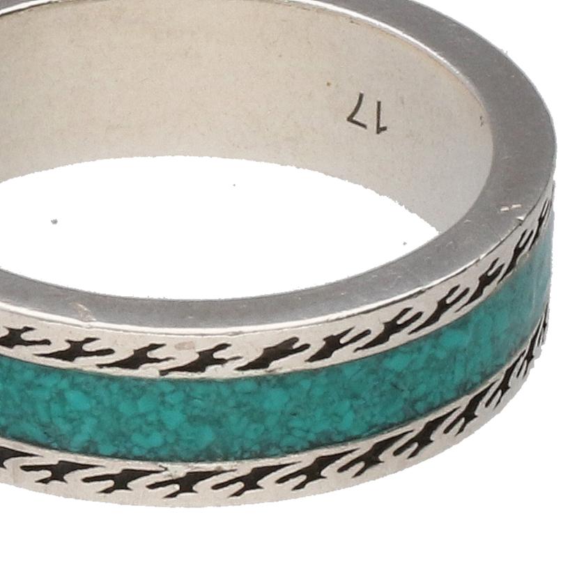 GUCCI グッチ/インターロッキングG/ターコイズリング/17//1697AR/ABランク/91