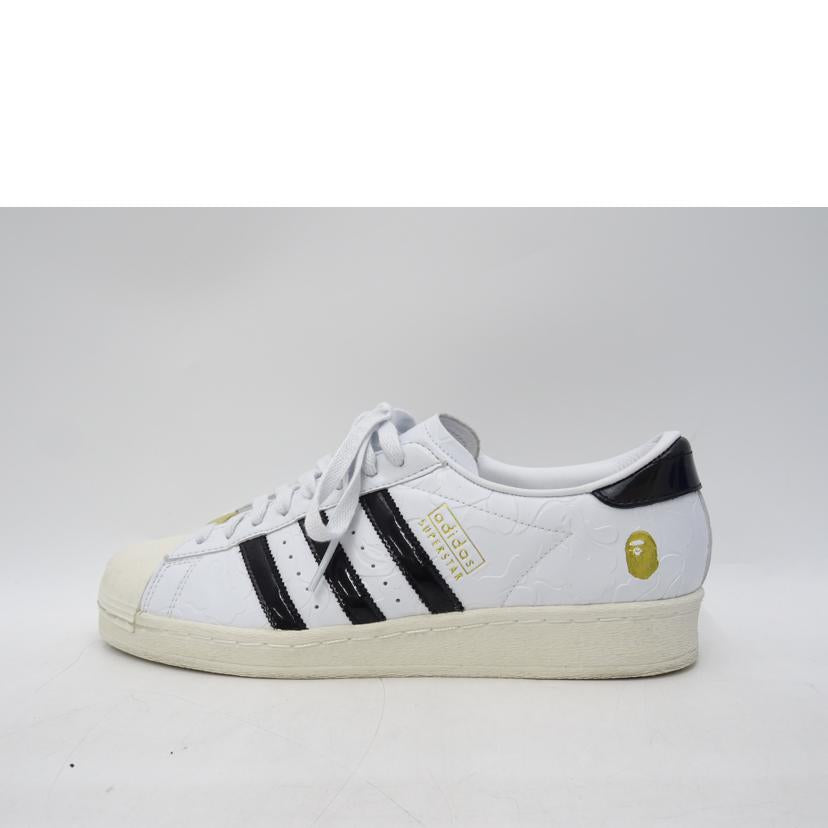 A BATHING APE×adidas アベイシングエイプ×アディダス/SSTR V BAPE/JR2701//Aランク/69