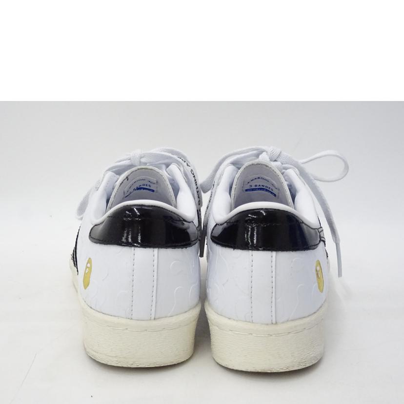 A BATHING APE×adidas アベイシングエイプ×アディダス/SSTR V BAPE/JR2701//Aランク/69