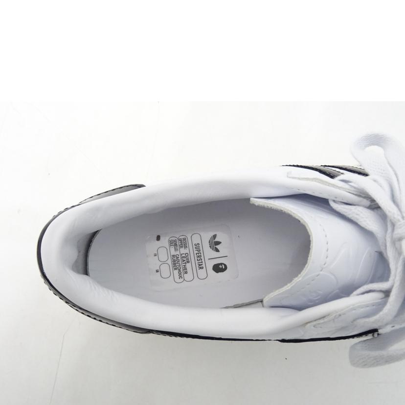 A BATHING APE×adidas アベイシングエイプ×アディダス/SSTR V BAPE/JR2701//Aランク/69