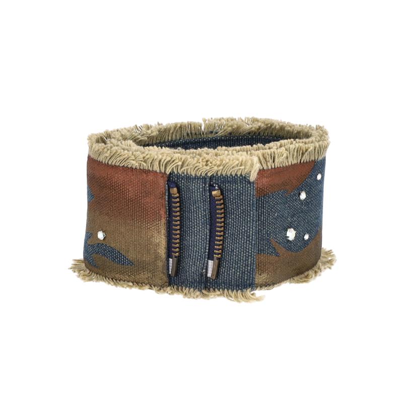 CHANEL/ココマークデニムベルト//01 */Aランク/78