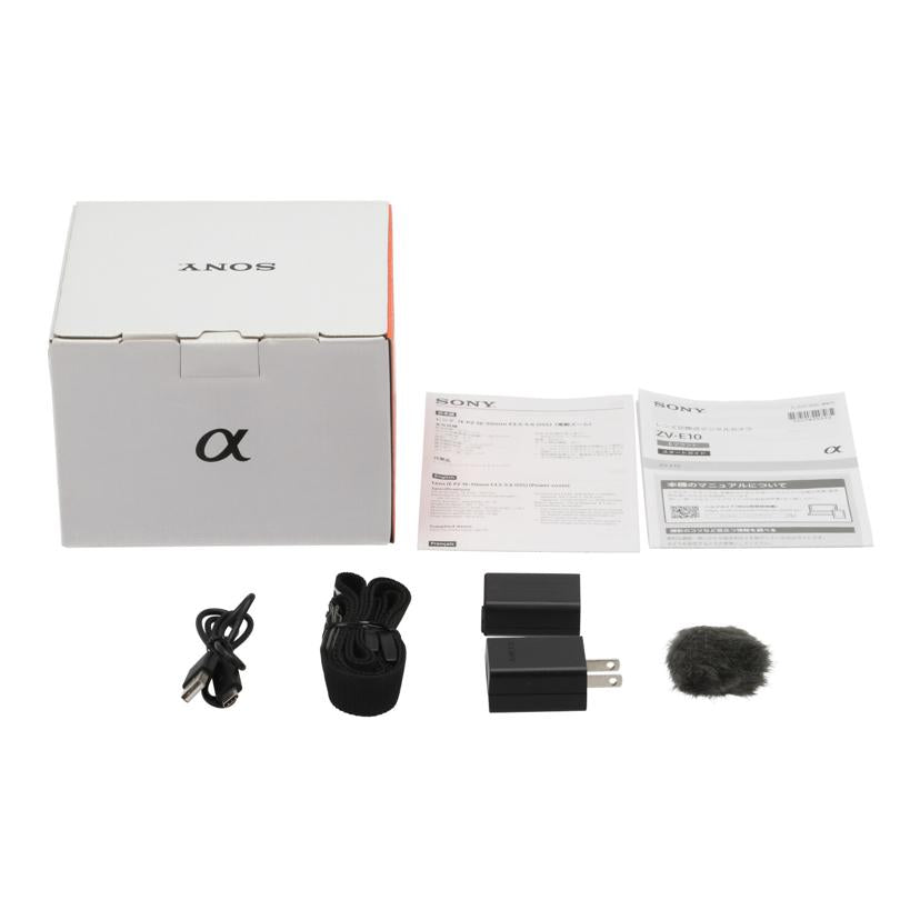 SONY ソニー /ミラーレス一眼 レンズキット/VLOGCAM/ZV-E10L レンズキット//S013049466I/Bランク/64