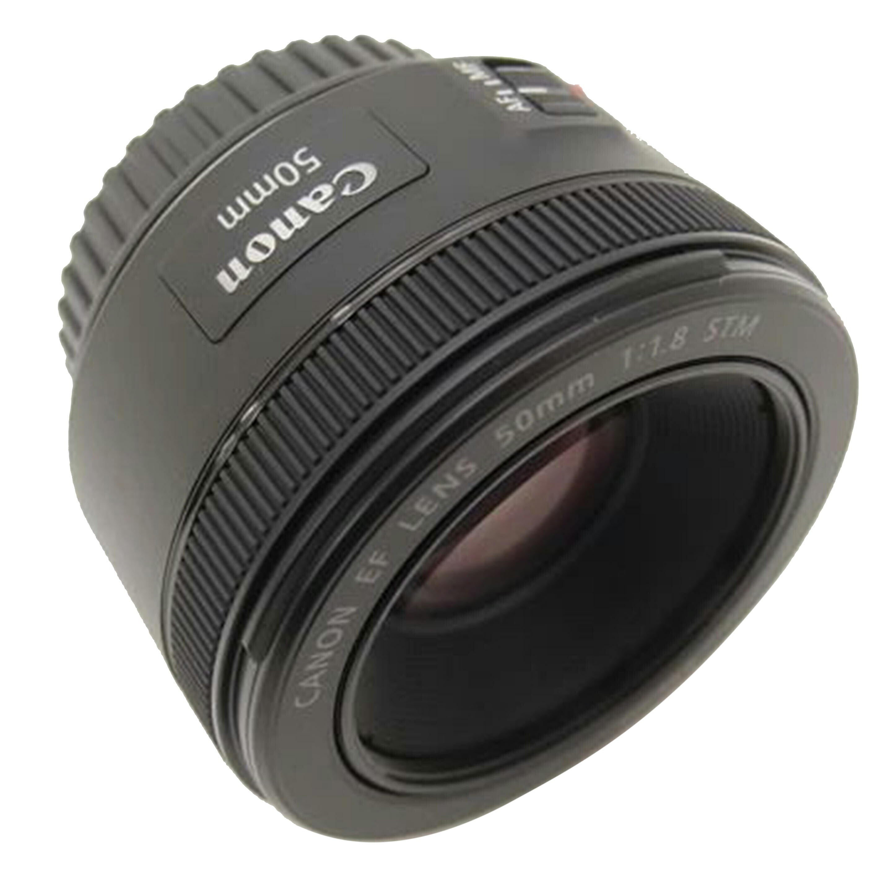 キャノン単焦点レンズEF50mm カメラレンズ EF50mm F1.8 STM ブラック [キヤノンEF /単焦点レンズ
