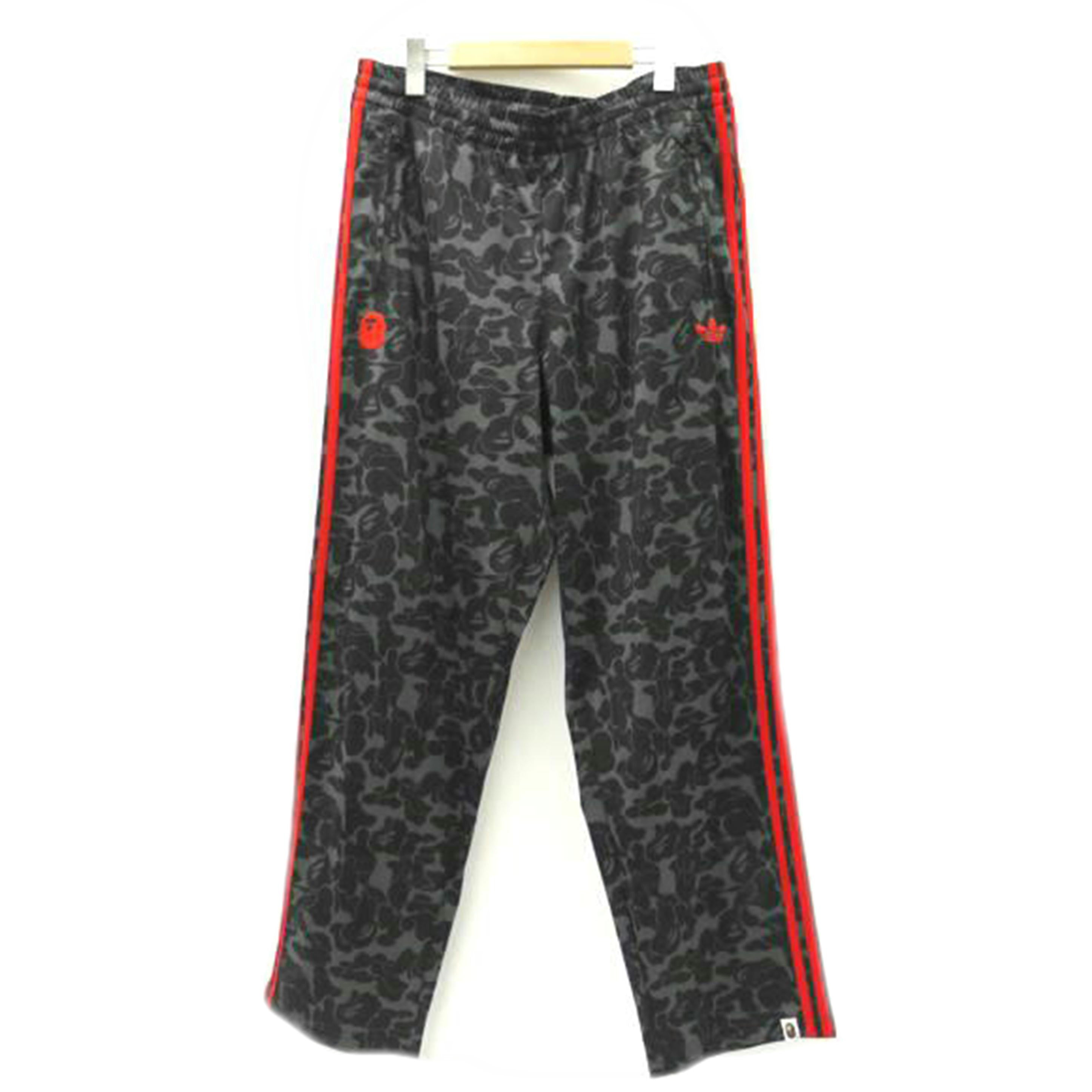 A BATHING APE×adidas ア ベイシングエイプ×アディダス/ファイヤーバードトラックパンツ/JN7125//Aランク/69