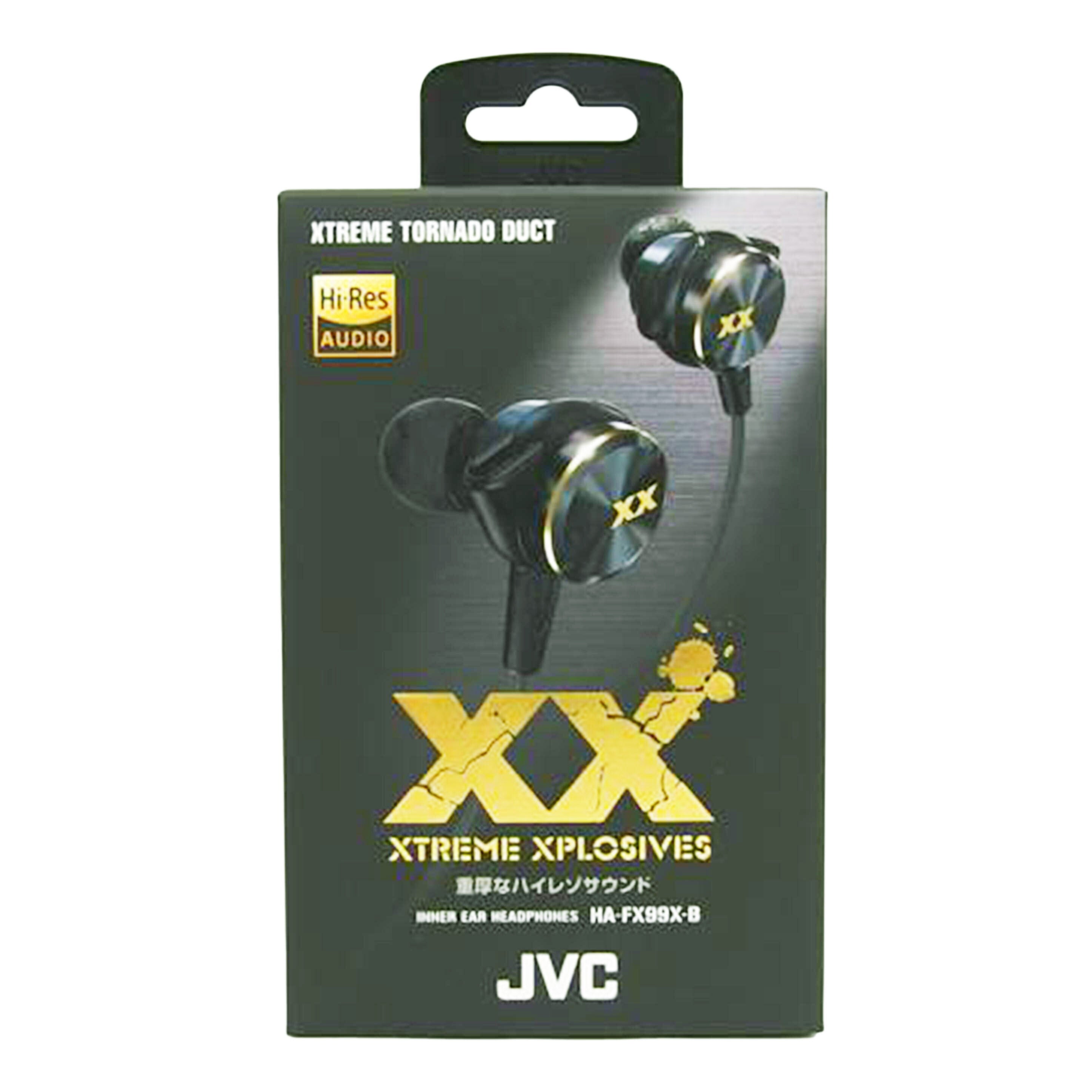 JVC ジェイブイシー/ハイレゾ音源対応イヤホン/HA-FX99X-B//SAランク/04