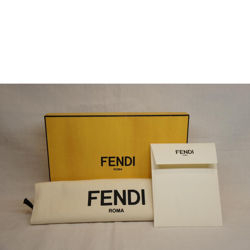 FENDI フェンディ/レザーロングウォレットイエロー//SAランク/92