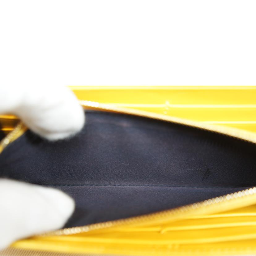 FENDI フェンディ/レザーロングウォレットイエロー//SAランク/92