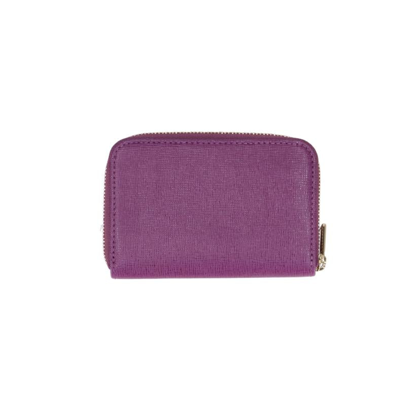 FURLA フルラ/キーリング付き/コインケース/パープル//Aランク/18