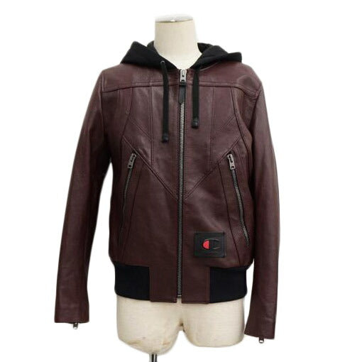 COACH×Champion コーチ×チャンピオン/ COACH×Champion レザーフードジャケット 46/5916//Aランク/67