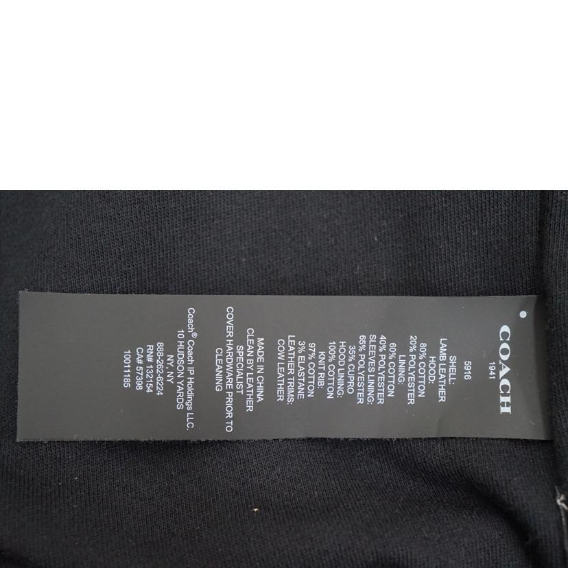 COACH×Champion コーチ×チャンピオン/ COACH×Champion レザーフードジャケット 46/5916//Aランク/67