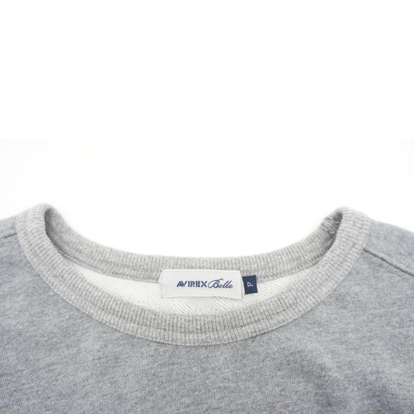 AVIREX Belle アビレックス/デニムコンビネーションスウェット/6213164//ABランク/93