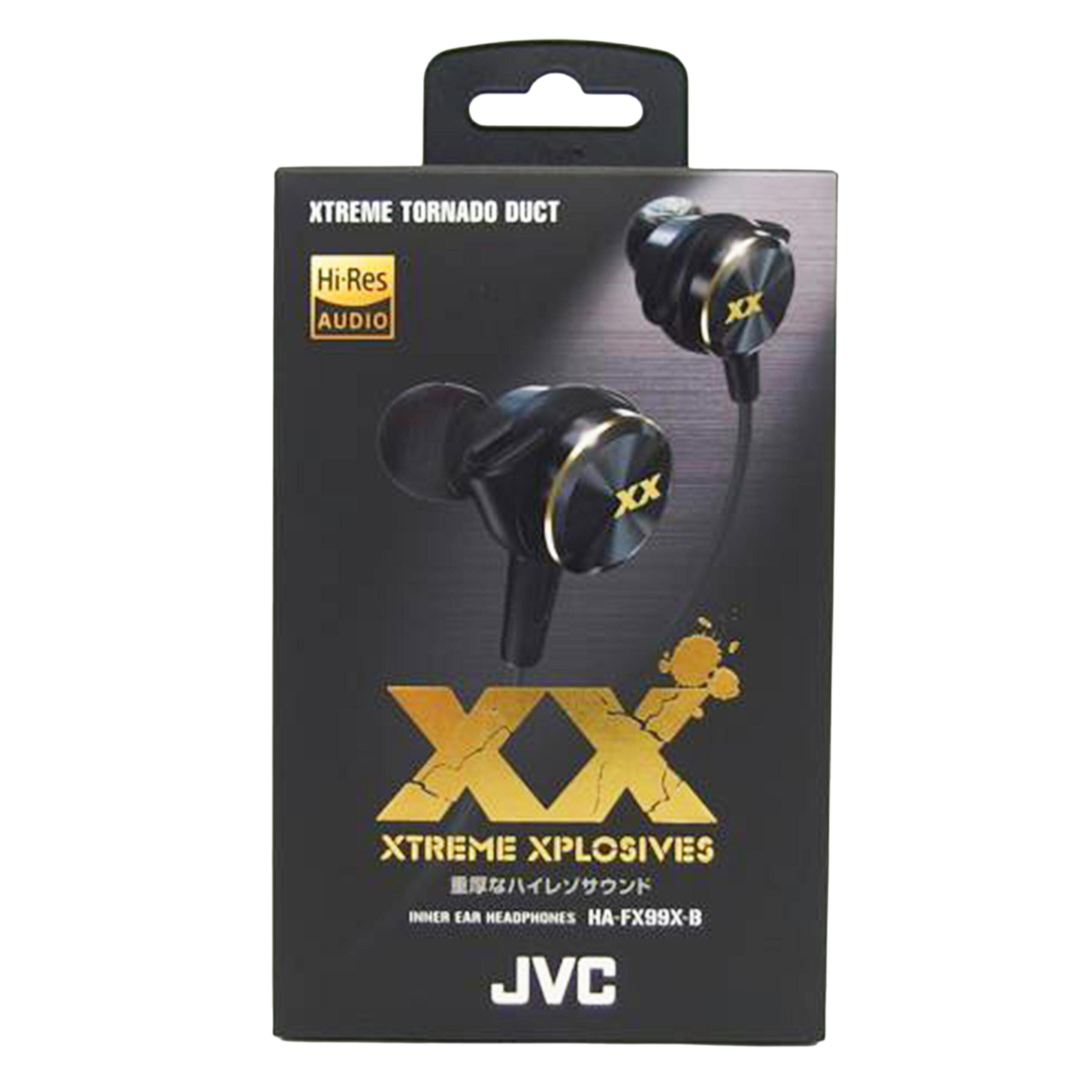 JVC ジェイブイシー/ハイレゾ音源対応イヤホン/HA-FX99X-B//Aランク/04
