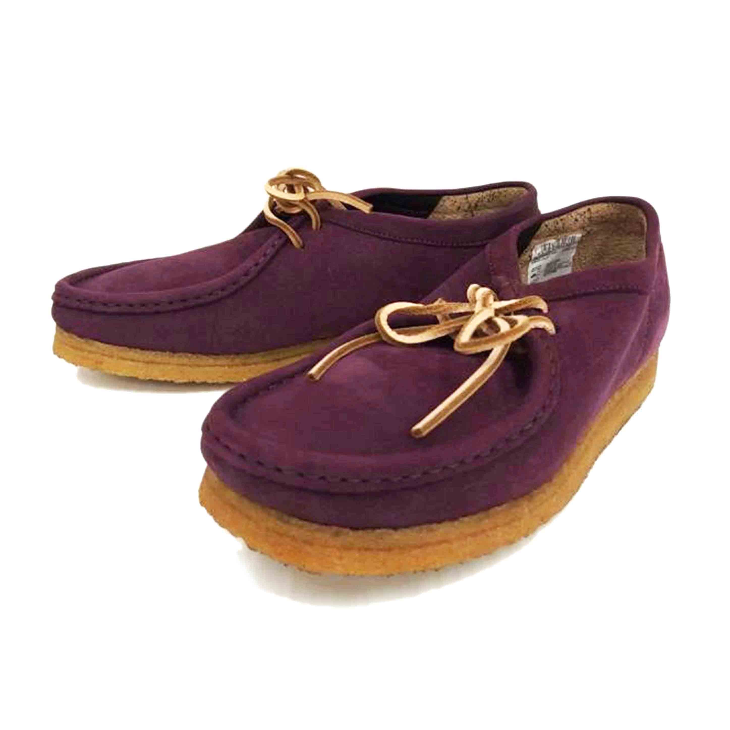 Clarks クラークス/Clarks Wallabee シューズ/パープ//Bランク/82
