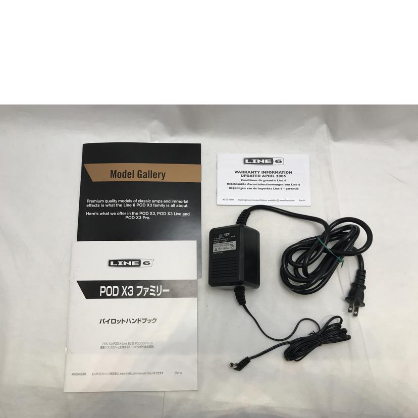 LINE6 LINE6/マルチエフェクター/POD X3 LIVE//ABランク/51