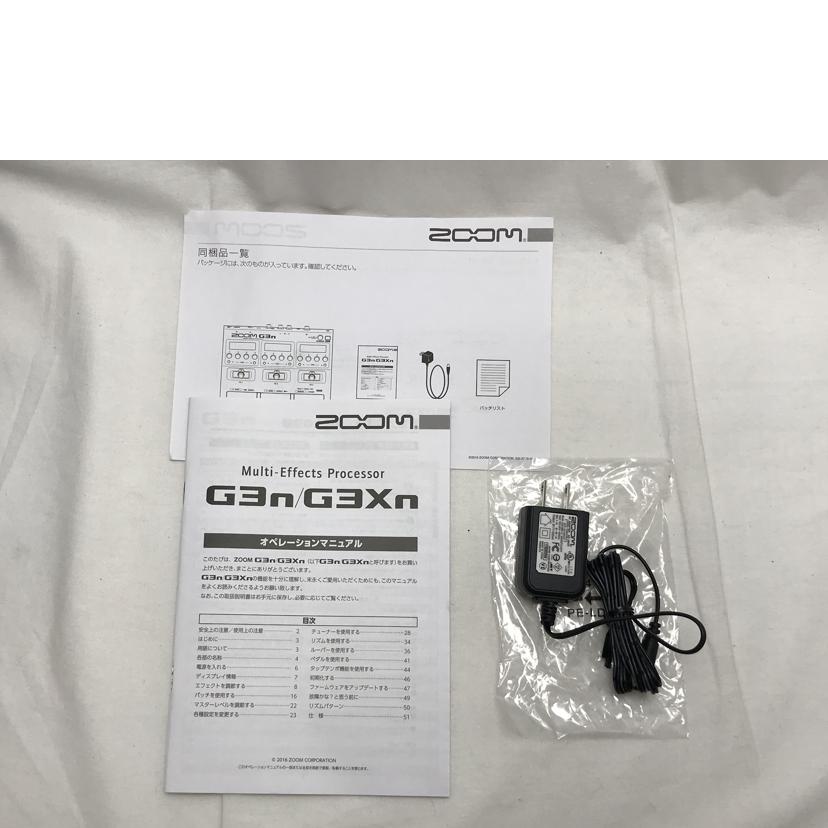 ZOOM ズーム/エフェクター/G3N//C2010408/Aランク/51