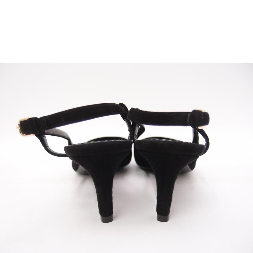 LOUIS VUITTON ルイ・ヴィトン/スエードシグネチャーストラップパンプス/ブラック/約22.5cm/NL1221M//SAランク/69