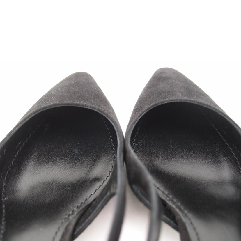 LOUIS VUITTON ルイ・ヴィトン/スエードシグネチャーストラップパンプス/ブラック/約22.5cm/NL1221M//SAランク/69