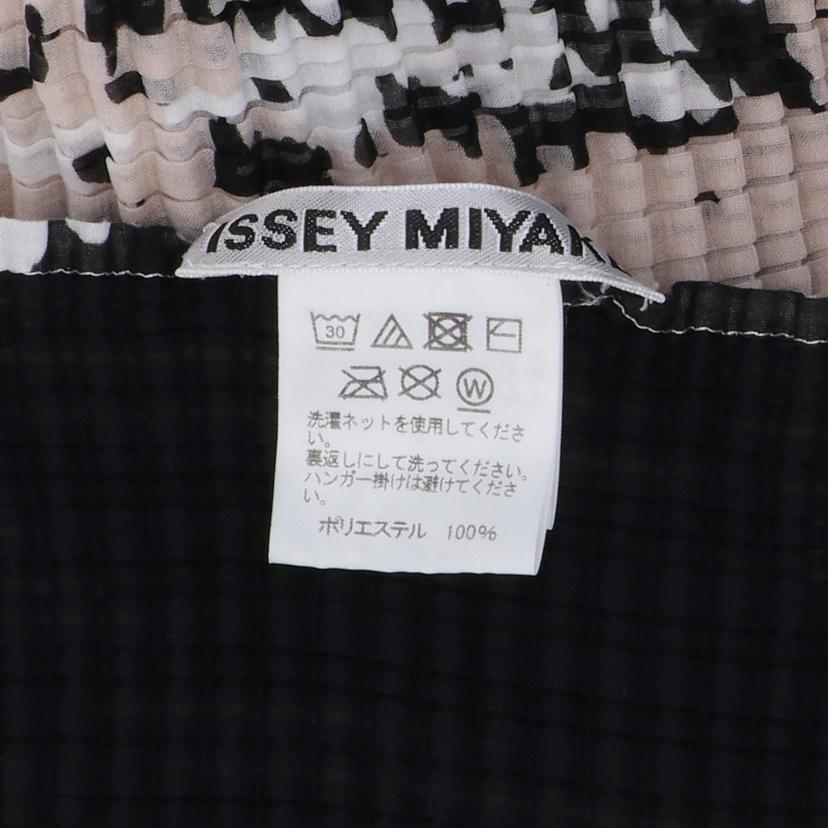 ISSEY MIYAKE イッセイミヤケ/ハーフスリーブプリーツマーブルカットソー/IM84FJ636//サイズ:2/Aランク/91