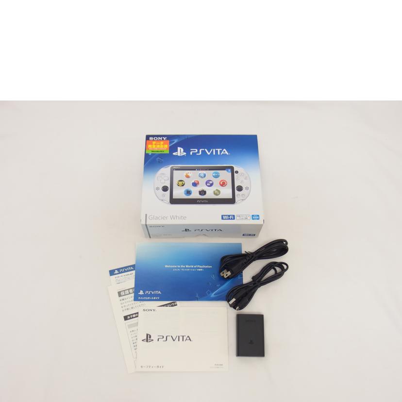 SONY ソニー/PS VITA グレイシャーホワイト/PCH-2000 ZA22//8211627/Bランク/04