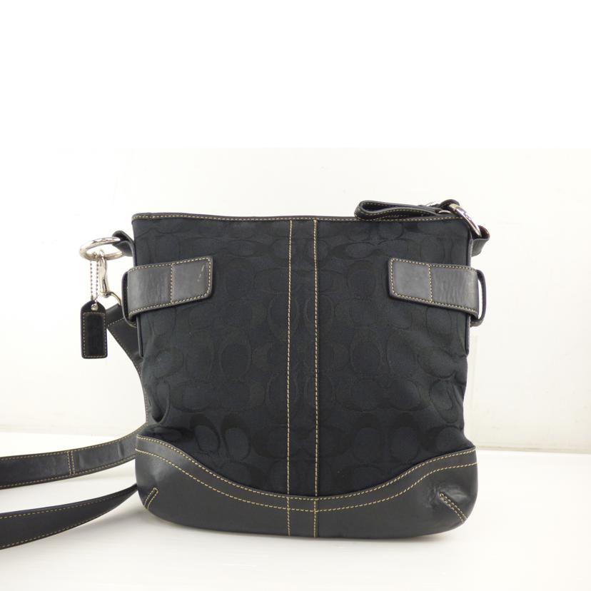 COACH コーチ/シグネチャーキャンバスレザーショルダー/3574//J05*/Bランク/64